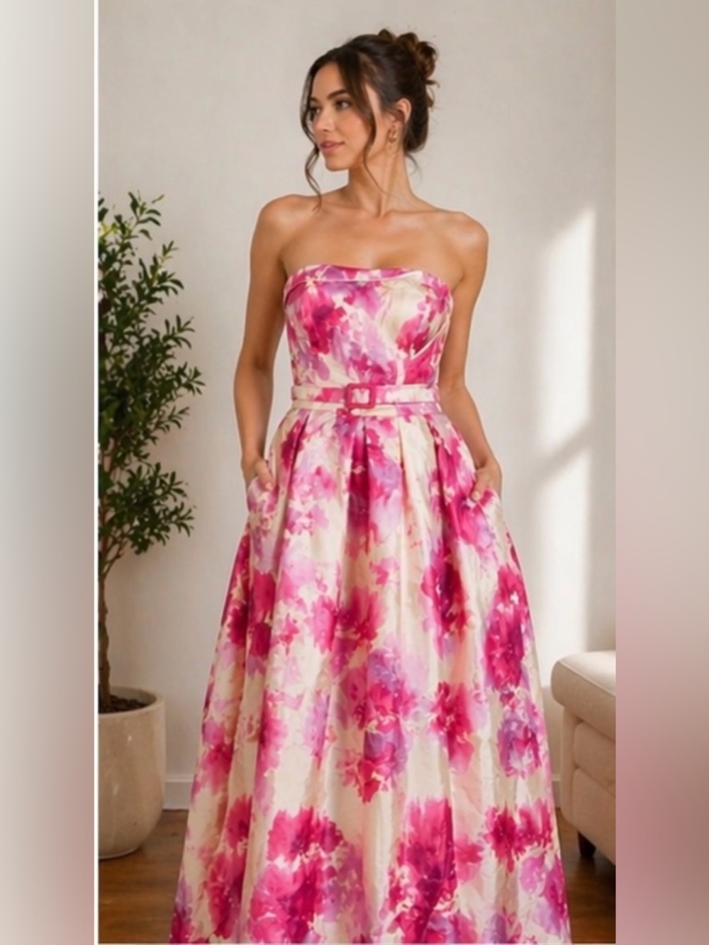 Marella Strapless maxi dress - Picture 3 of 3